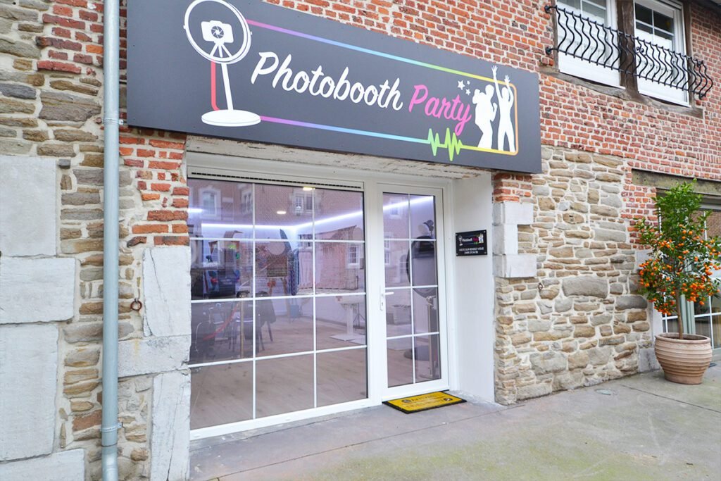 Showroom Photobooth Party Liège