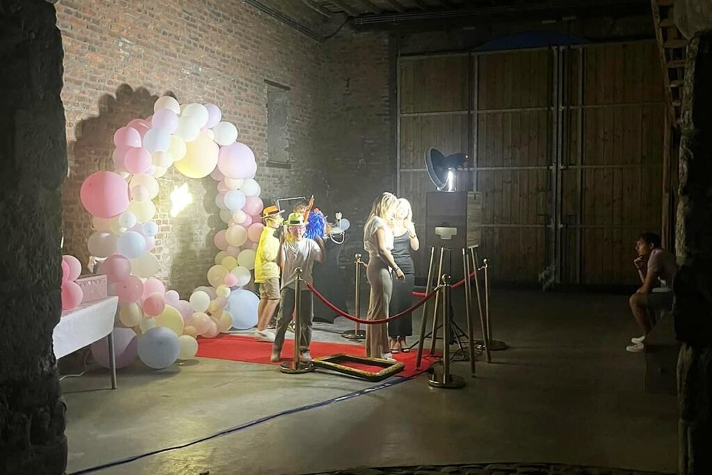 Mise en place de la scène Photobooth